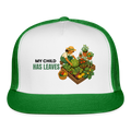 Plant Parent Cap - white/kelly green