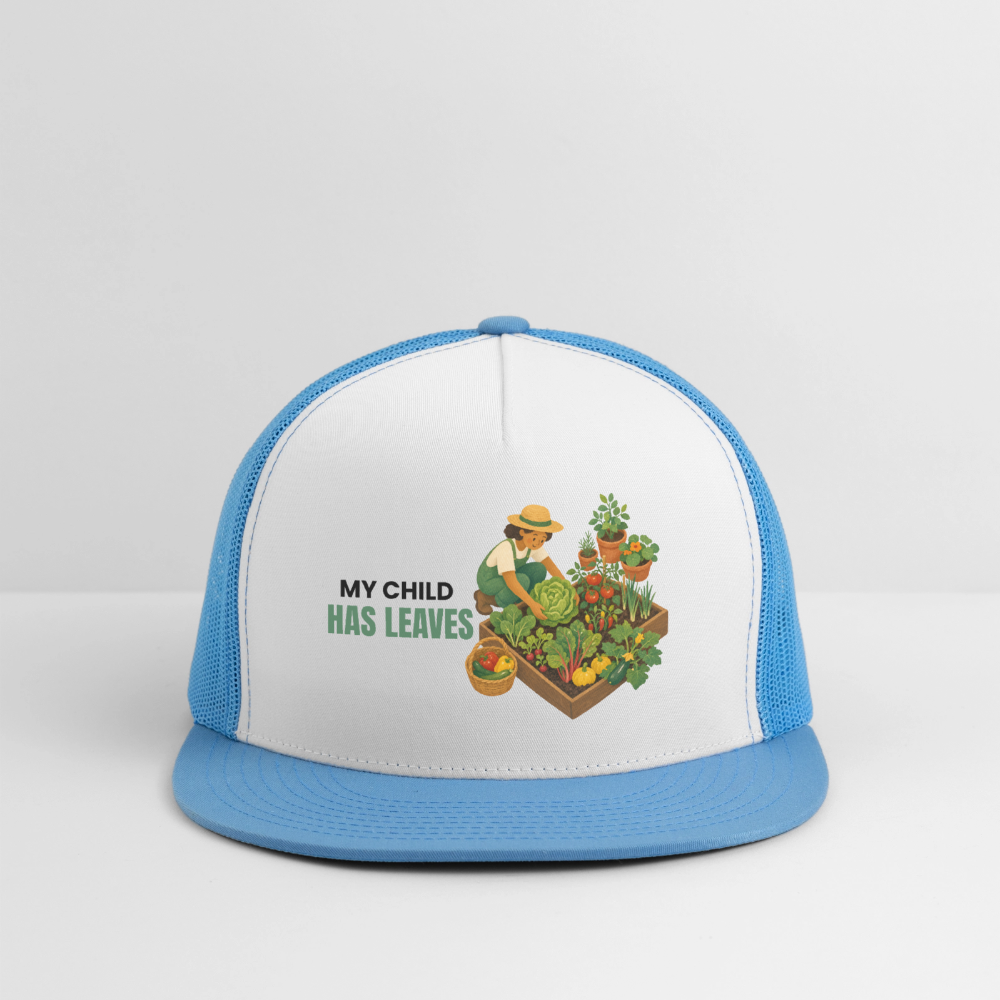 Plant Parent Cap - white/blue
