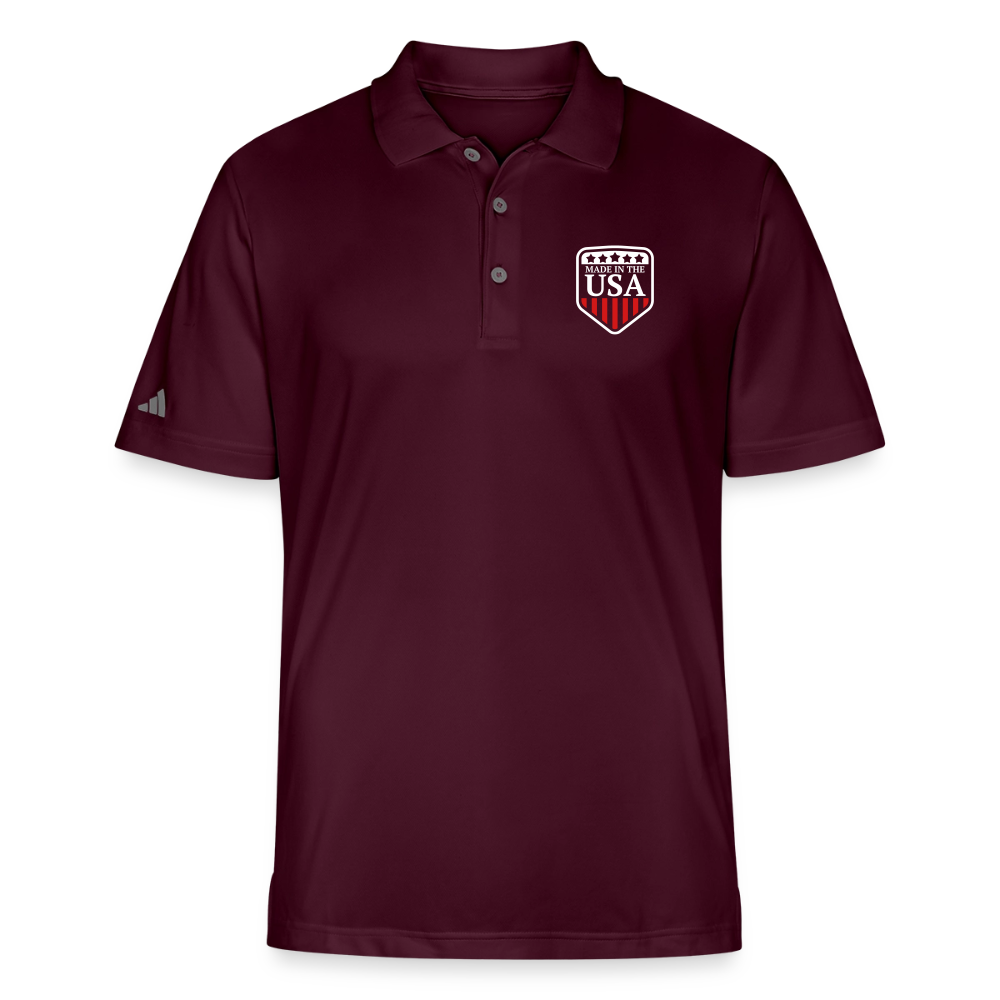 Adidas Performance Polo - maroon