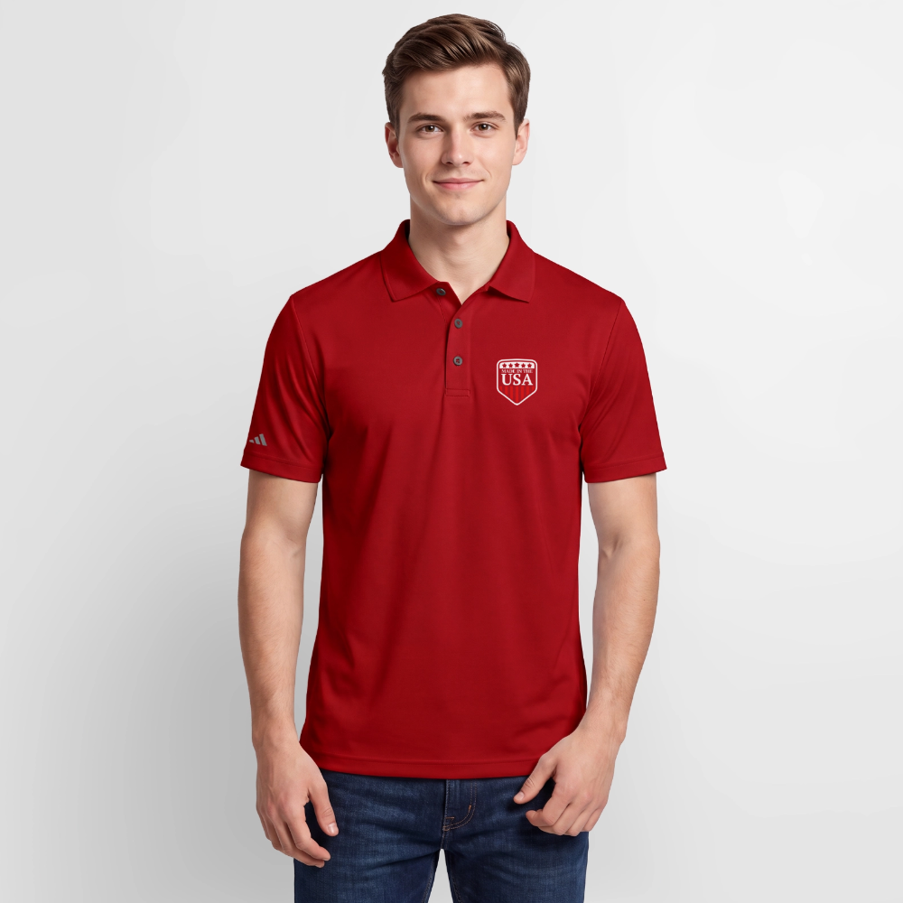 Adidas Performance Polo - red