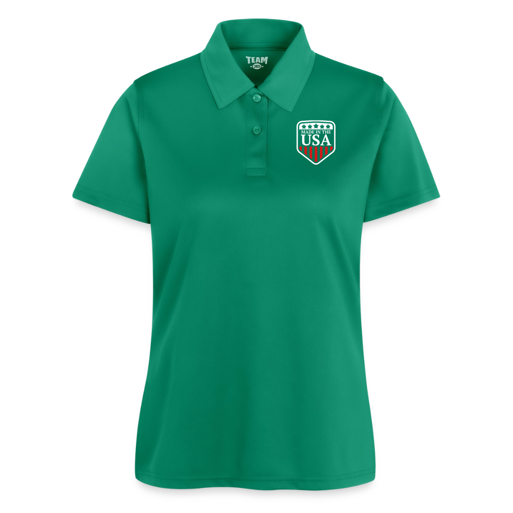 Ladies' Command Snag Protection Polo - kelly green