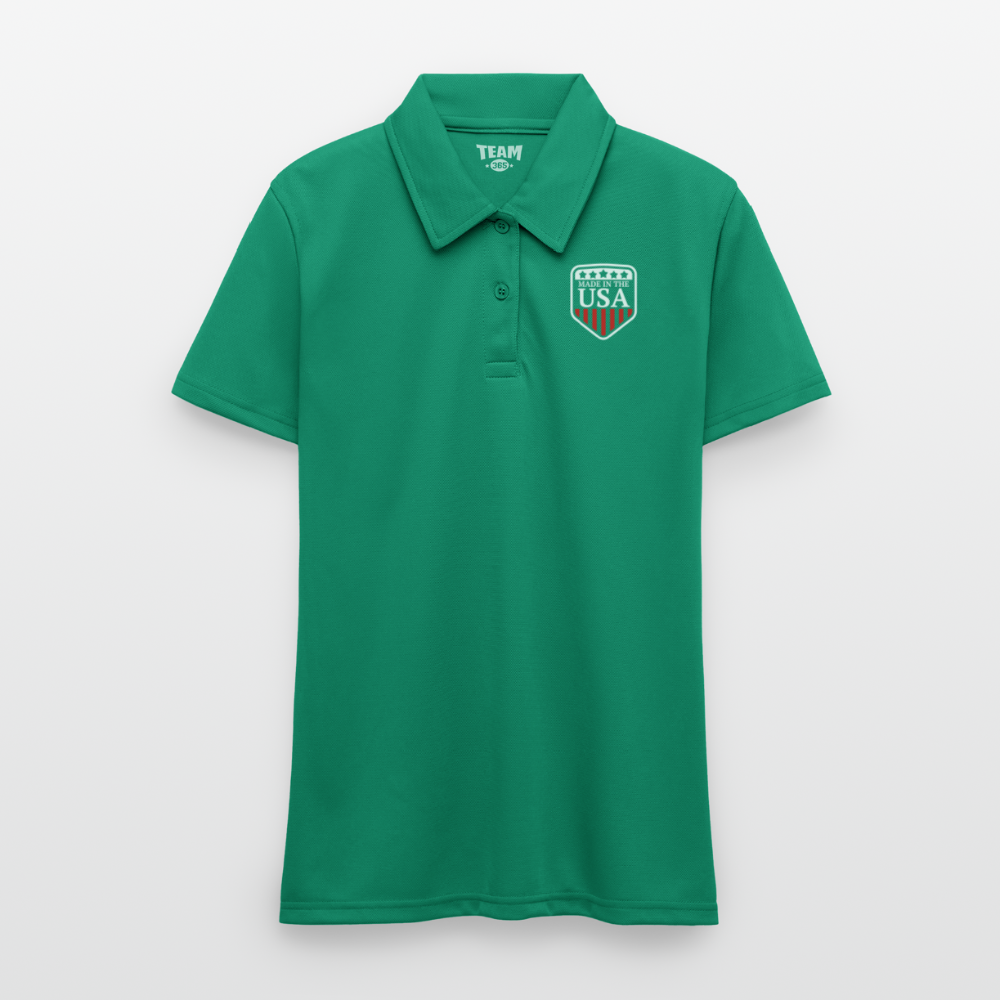 Ladies' Command Snag Protection Polo - kelly green