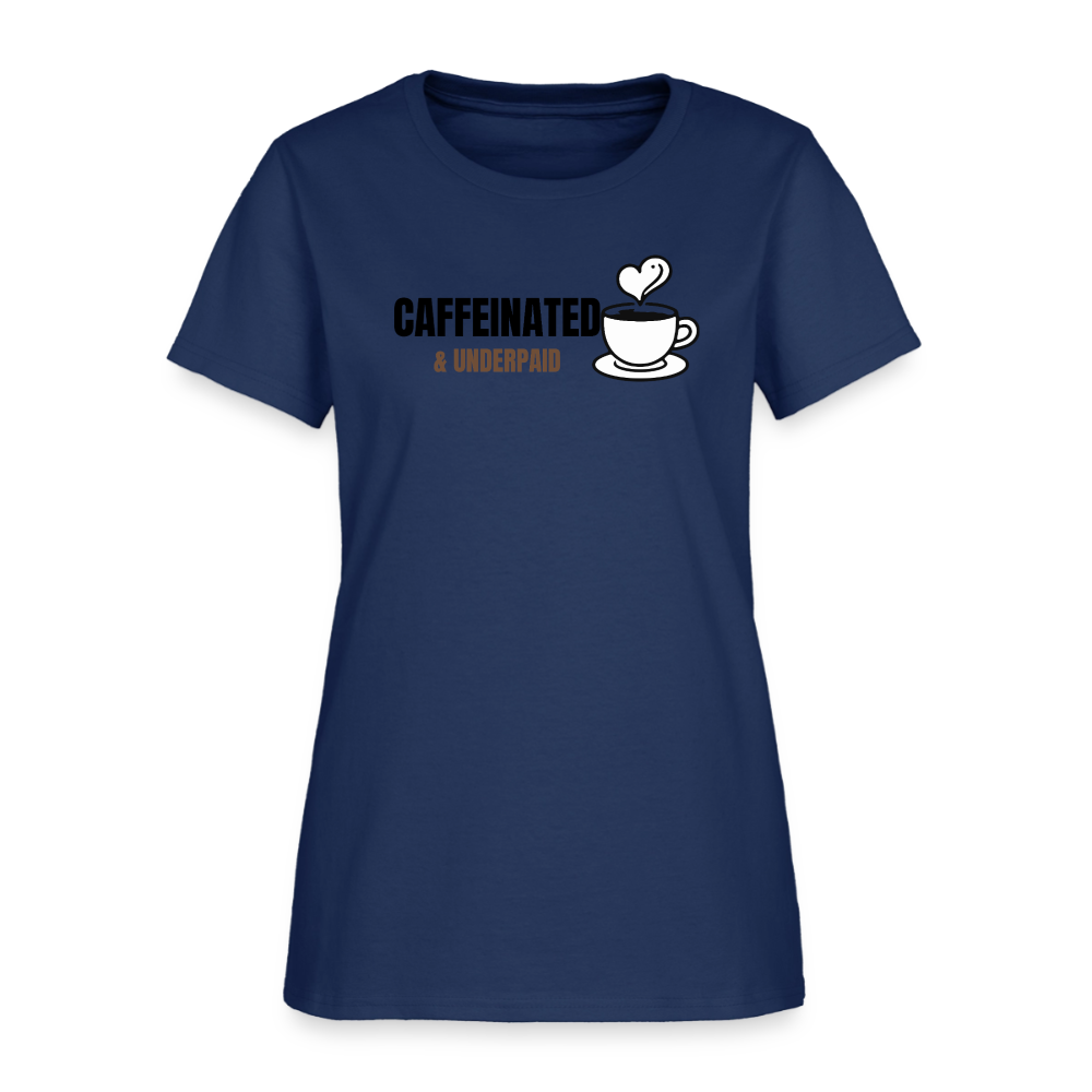 Women's T-Shirt -  blue dusk